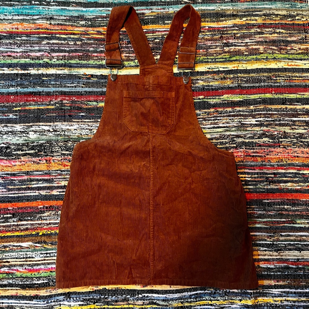 Corduroy overall dress size XL
